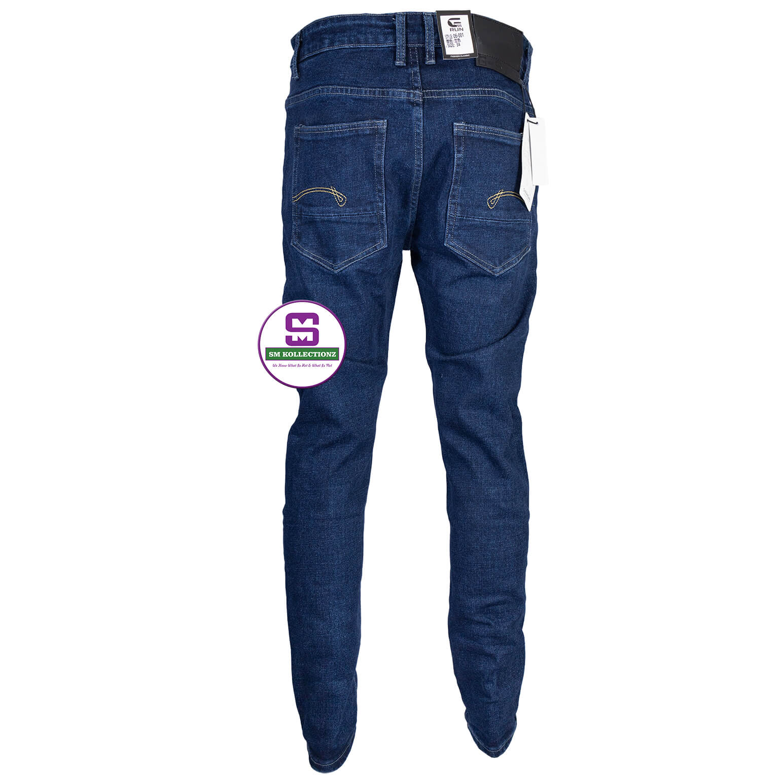 Buy Best Quality Mens Blue Plain Jeans Online Kenya.