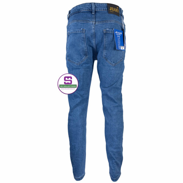 Best men blue plain slim fit jeans in kenya online